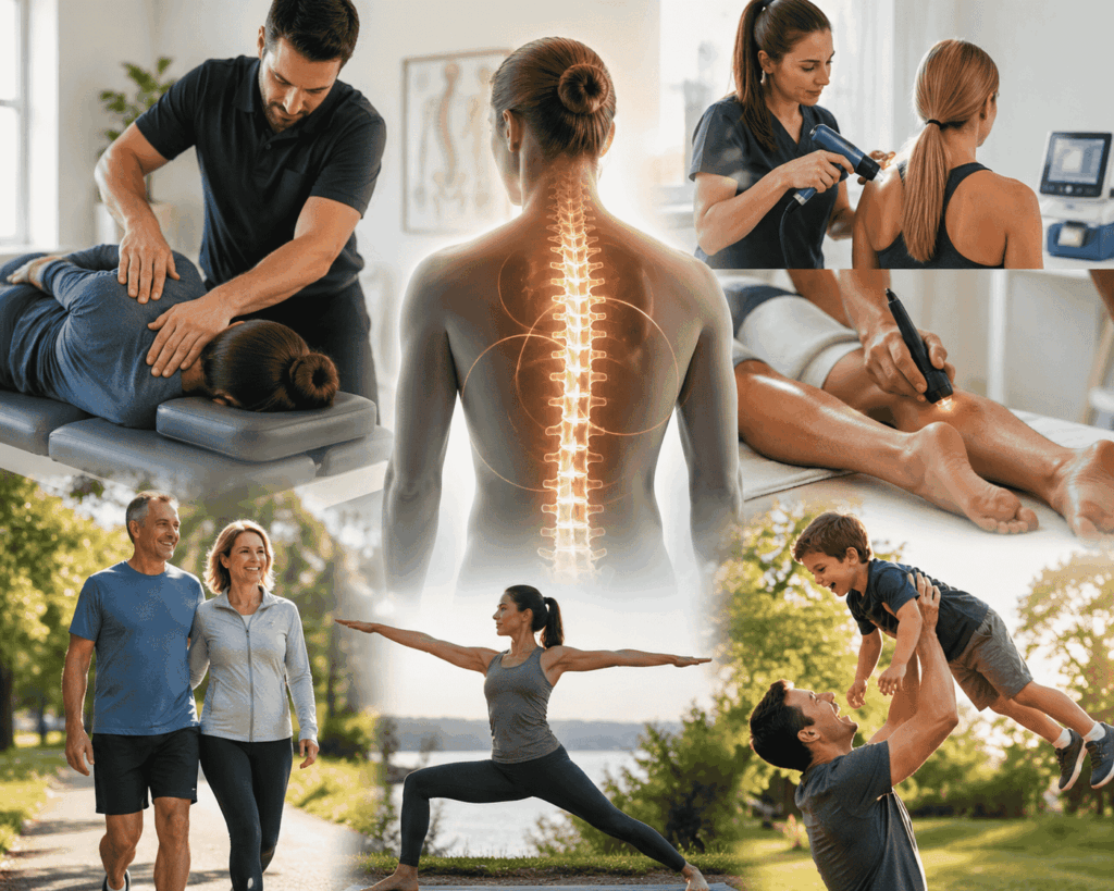 Chiropractic care in Kenosha WI patient consultation